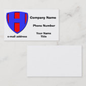 CARTE DE VISITE H (Devant / Derrière)