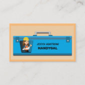 Carte De Visite Habiliter Handy Gal (Devant)