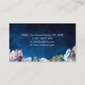 Carte De Visite Habillement des mains Aquarelle Cristal (Dos)