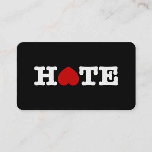 CARTE DE VISITE HAINE (Devant)
