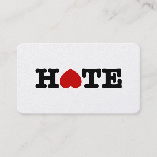 CARTE DE VISITE HAINE (Devant)