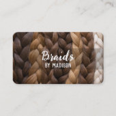 Carte De Visite Hair Braider (Devant)
