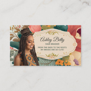 Carte de visite Hair Braider Slogans
