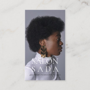 Carte De Visite Hair Salon Business Card