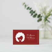 Carte De Visite Hairstyliste moderne (Debout devant)