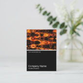 Carte De Visite Half&Half Photo 0196 - Flamme Abstraite (Debout devant)