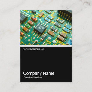 Carte De Visite Half&Half Photo 0218 - Circuitry