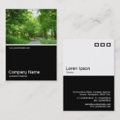 Carte De Visite Half&Half Photo 0222 - Cycle Way (Devant / Derrière)