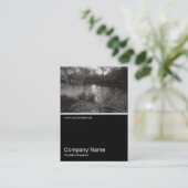 Carte De Visite Half&Half Photo 0268 - Automne dans le parc (Debout devant)