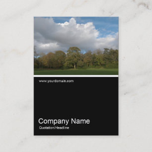 Carte De Visite Half&Half Photo 0275 - Automne dans le parc