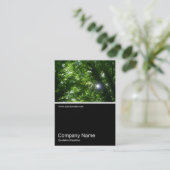 Carte De Visite Half&Half Photo 027 - Soleil dans les arbres (Debout devant)