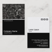 Carte De Visite Half&Half Photo 0286 - Branches japonaises 01 (Devant / Derrière)