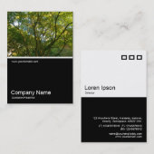 Carte De Visite Half&Half Photo 0289 - Branches japonaises 06 (Devant / Derrière)