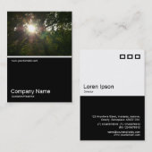 Carte De Visite Half&Half Photo 0290 - Branches japonaises 07 (Devant / Derrière)