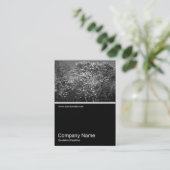 Carte De Visite Half&Half Photo 0314 - Arbre de Magnolia en fleurs (Debout devant)