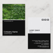 Carte De Visite Half&Half Photo 0365 - Fleurs de bois (Devant / Derrière)