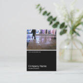 Carte De Visite Half&Half Photo 055 - Shopping dans la pluie (Debout devant)