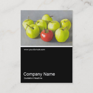 Carte De Visite Half&Half Photo 077 - Love Apple, Huile