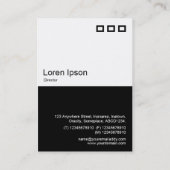 Carte De Visite Half&Half Photo 080 - Arbres dans le parc, Huile (Dos)