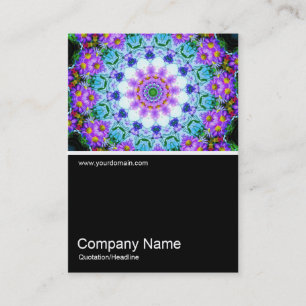 Carte De Visite Half&Half Photo 093 - Kaleidoscope