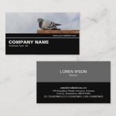 Carte De Visite Halfway V2 032 - Good Morning Pigeon (Devant / Derrière)