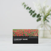 Carte De Visite Halfway V2 034 - Lit de Rouges Tulipes 01 (Debout devant)