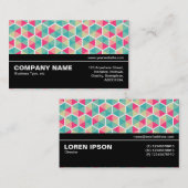 Carte De Visite Halfway V3 - Hexagon Motif 2002 (Devant / Derrière)