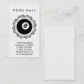 CARTE DE VISITE HALL DE LA PISCINE (Devant / Derrière)