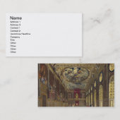 Carte De Visite Hall de St George, château de Windsor, 'de (Devant / Derrière)