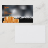Carte De Visite Halloween (Devant / Derrière)