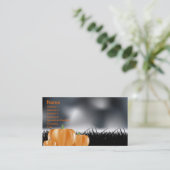 Carte De Visite Halloween (Debout devant)