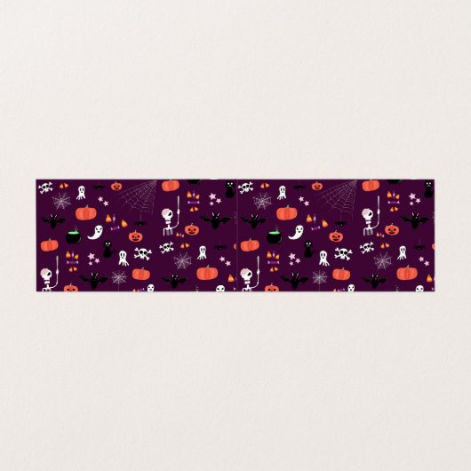 Carte De Visite Halloween (Extérieur déplié)