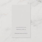 Carte De Visite Halloween Citrouille Spider Web oreille bijouterie (Dos)