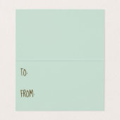 Carte De Visite Halloween Classroom Exchange Jagged Jack-O-Lantern (Intérieur déplié)