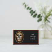 Carte De Visite Halloween déplaisant (Debout devant)
