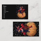 Carte De Visite Halloween : La frontière finale (Devant / Derrière)