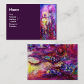 Carte De Visite HALLOWEEN MONSTERS / ORK WAR Imaginaire (Devant / Derrière)