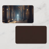 Carte De Visite Halls de l'ancien Signet de la connaissance (Devant / Derrière)