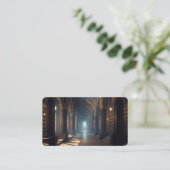 Carte De Visite Halls de l'ancien Signet de la connaissance (Debout devant)