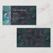 Carte De Visite Halo - Fractal (Devant / Derrière)