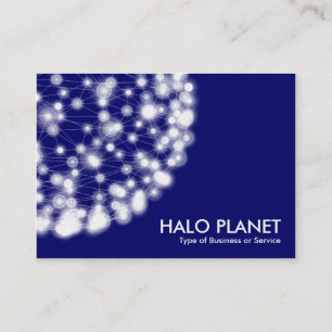 Carte De Visite Halo Planet - Marine profonde