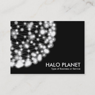 Carte De Visite Halo Planet - Noir