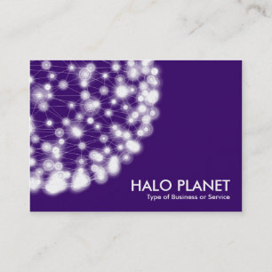 Carte De Visite Halo Planet - Violet profond