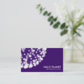 Carte De Visite Halo Planet - Violet profond (Debout devant)