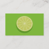 Carte De Visite Halte Lime (Dos)