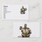 Carte De Visite Haltérophilie (Devant / Derrière)