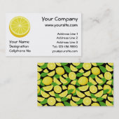 Carte De Visite Halve Lemon (Devant / Derrière)
