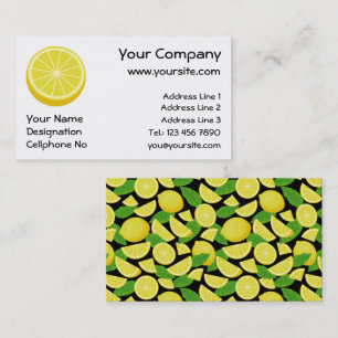 Carte De Visite Halve Lemon