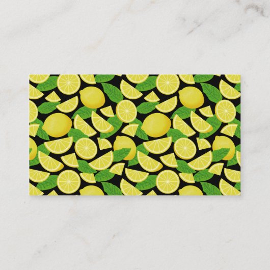 Carte De Visite Halve Lemon (Dos)