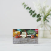 Carte de visite HAMbyWG de la nutrition des entrep (Debout devant)